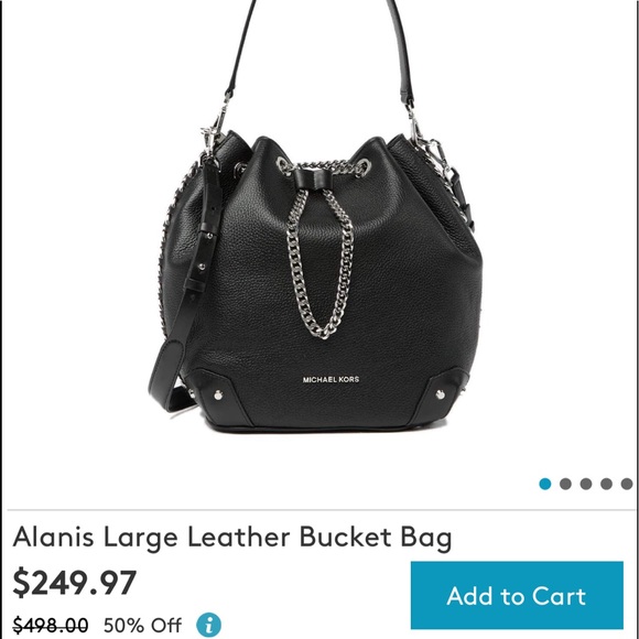 Michael Kors Handbags - Authentic Michael Kors Lrg Bucket Bag
